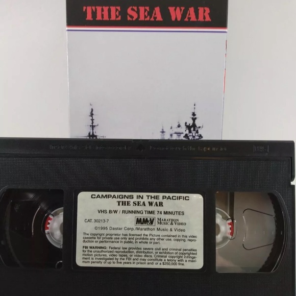 CAMPAIGNS IN THE PACIFIC Set of 7 VHS Tapes 1995 Vintage Documentary - Picture 6 of 13